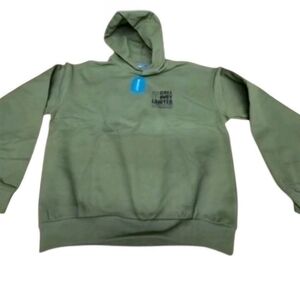 "Market Call My Lawyer" Graphic Hoodie Olive Men XXL NWT Reg-$160